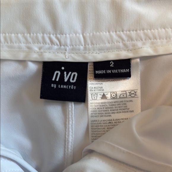 White Denim Mini golf Skort - Picture 5 of 9